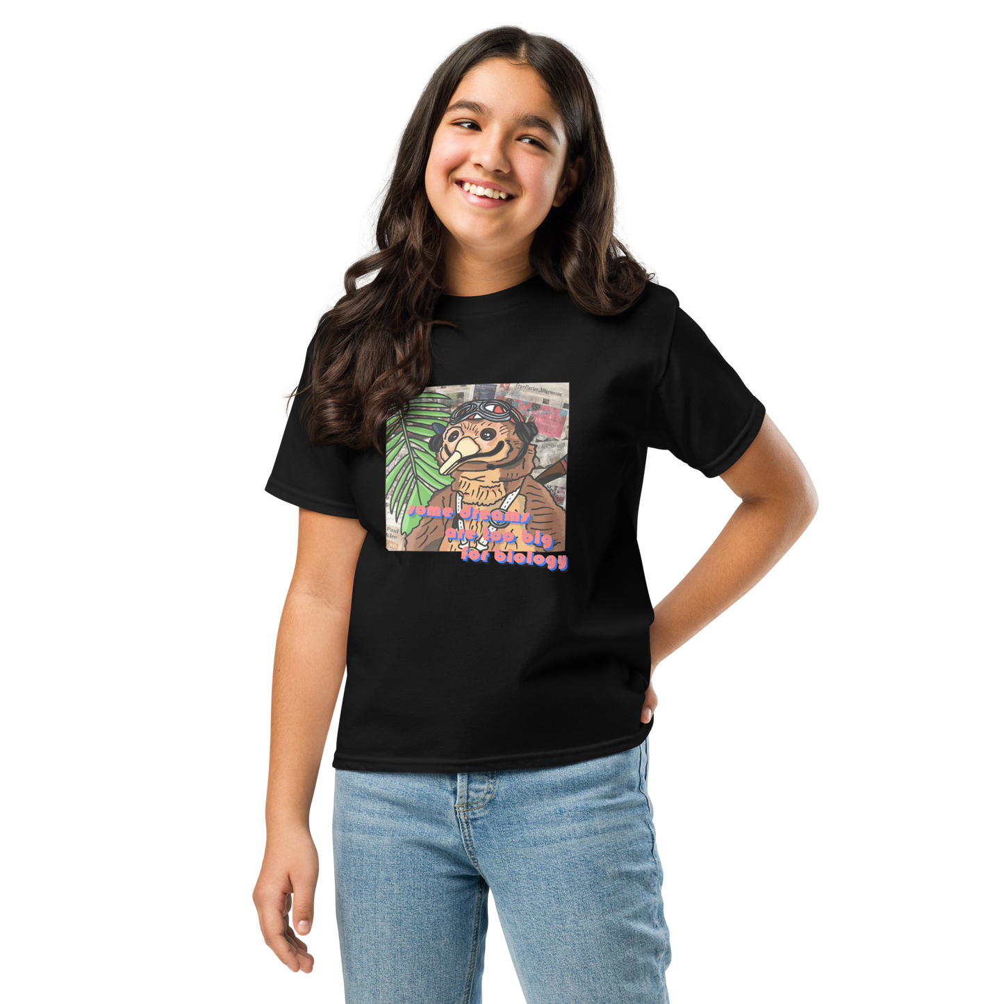Kinder-Shirt - "Some Dreams Are Too Big For Biology"