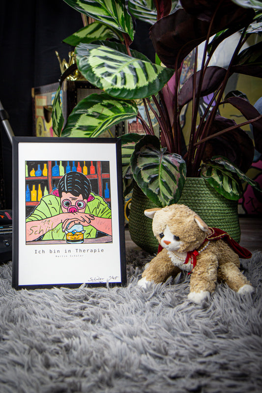 "Ich bin in Therapie" (limitierter Druck)