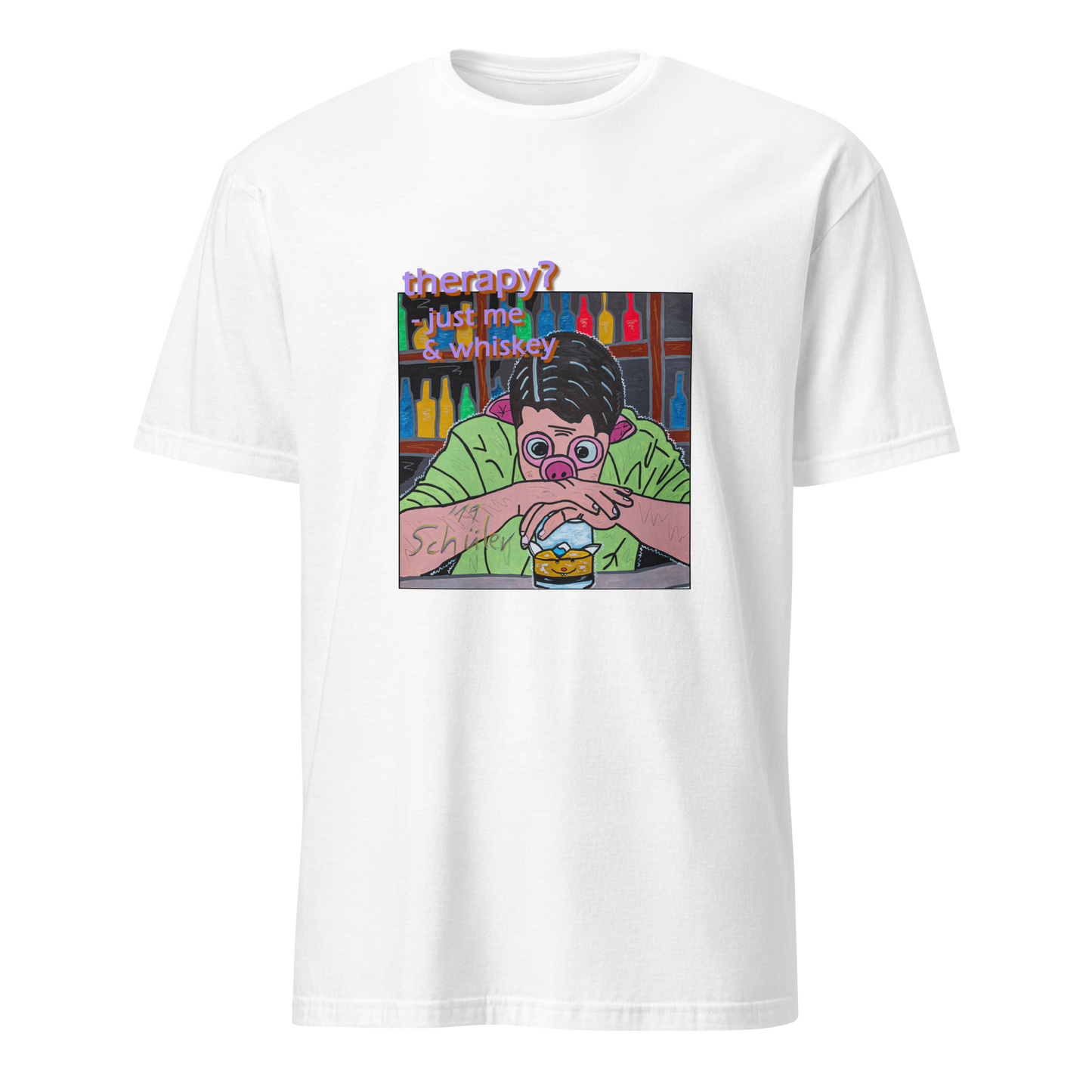 Therapie? Nur Ich & Whiskey – Mutiges Unisex T-Shirt